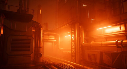 night street in the city