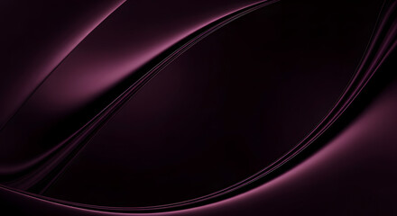 Dark Violet Abstract Curve Lines - Elegant Motion Background