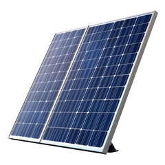 Solar Panel Isolated on Transparent Background for Clean Energy Solutions