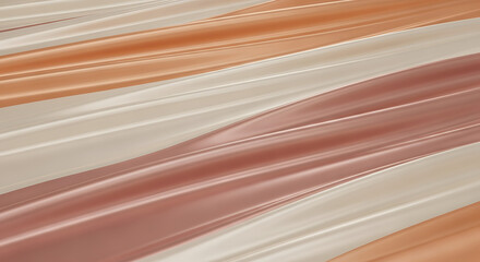 Terracotta and Cream Marble Swirl Texture - Warm Abstract Surface