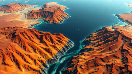 Mid-Ocean Ridges
Mid-Atlantic Ridge (16:9), subducting tectonic plates with fresh lava formations, rift valley with hydrothermal activity, ultra-high-resolution geological resolution