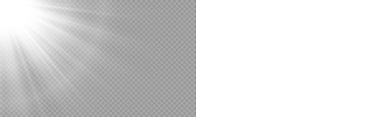 PNG transparent sunlight special lens flare light effect. Stock royalty free PNG image.