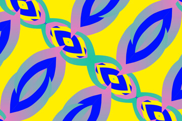 gradient line art pattern of indonesian culture traditional tenun batik ethnic dayak ornament	