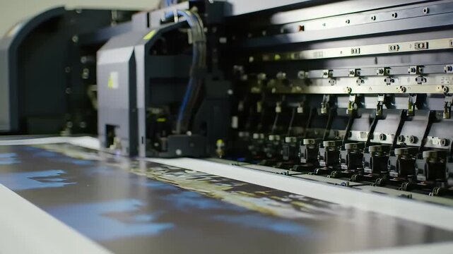 Large Format Digital Printing in Action