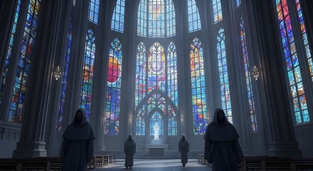 A cozy and whimsical bedroom decorated with fairy lights and celestial accents.