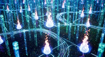 A cozy and whimsical bedroom decorated with fairy lights and celestial accents.