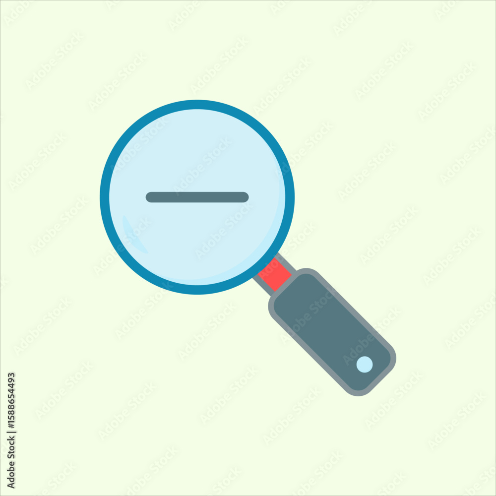 Poster zoom out icon. icon related to design elements. suitable for web site, app, user interfaces,element,