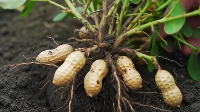 peanut plant