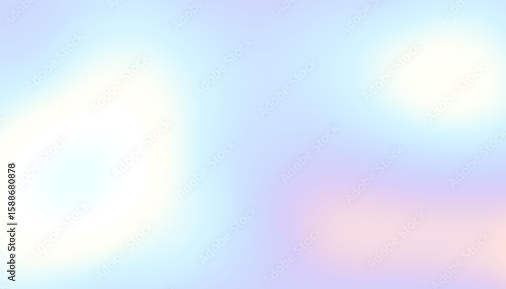 Aufkleber abstract soft light gradient blur background in pastel colorful. overlay background
