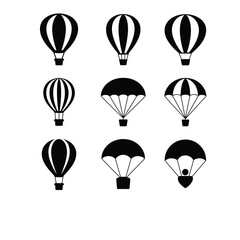 set of balloons