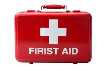 Obraz premium first aid kit isolated