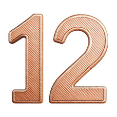 3d number 12