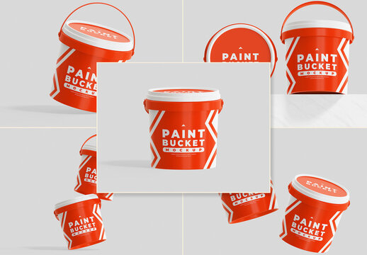 Paint Bucket Mockup