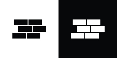 Fototapeta premium Roof tile icon black flat pictogram. For graphic and web design.