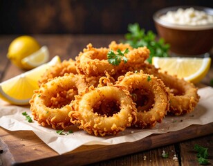 FLOURED FRIED SQUID
