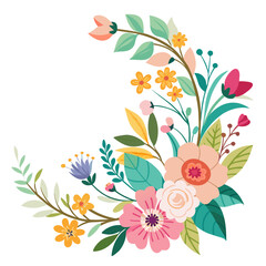 vector floral background