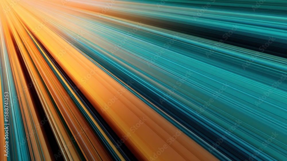 Poster speed of light: an abstract and dynamic composition, representing a burst of light and energy, rende