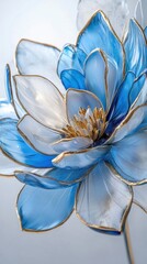 blue flower
