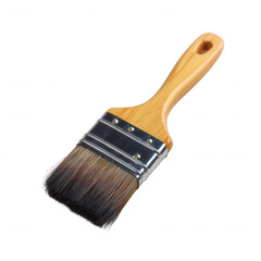 A high-quality paintbrush with a wooden handle and soft bristles, ideal for art projects and DIY tasks. Perfect for painters and craft enthusiasts seeking precision and comfort.