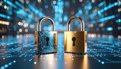Two digital security locks