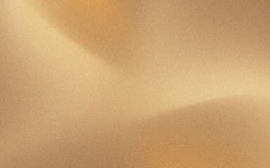 Abstract beige gradient with grain texture, light color glowing nude background. Aesthetic plain pale brown wallpaper with sandy texture. Vintage smooth noise backdrop for presentation product display