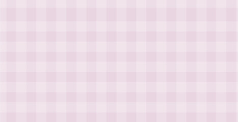 Geometric pink plaid print in pastel tones, vector background