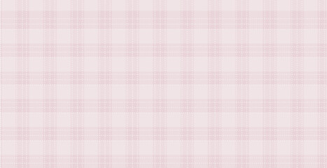 Geometric pink plaid print in pastel tones, vector background