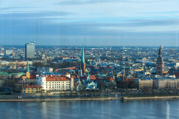 Aerial Panorama of Riga, Latvia – Stunning Bird’s Eye View of the Baltic Capital