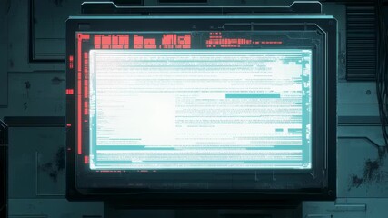 Futuristic data processing on digital screen in hightech control room environment - Powered by Adobe