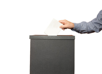 the gesture of voting