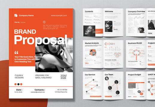 Brand Proposal Template Layout