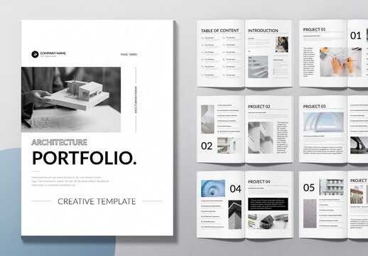Minimal Architecture Portfolio Template