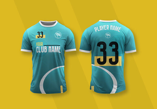 Soccer Jersey Design Template For Football Club