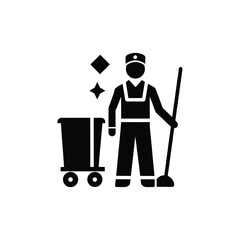 Laundry Care Icons with Washing Machine and Detergent Glyph