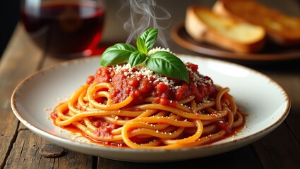 pasta with tomato sauce