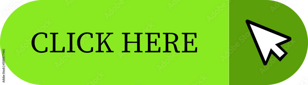 Fototapete Click Here Button Icon.Pointer Click button. Modern action button mouse click symbol. Computer mouse click cursor or Hand pointer symbol. Cursor arrow icon. Clicking finger. Vector illustration.