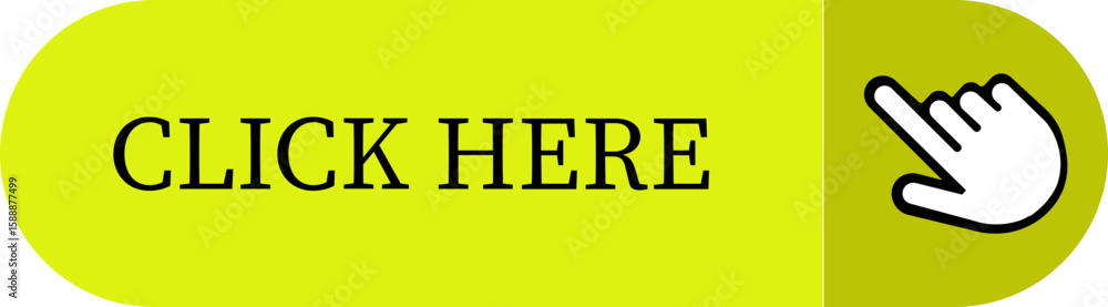 Fototapete Click Here Button Icon.Pointer Click button. Modern action button mouse click symbol. Computer mouse click cursor or Hand pointer symbol. Cursor arrow icon. Clicking finger. Vector illustration.