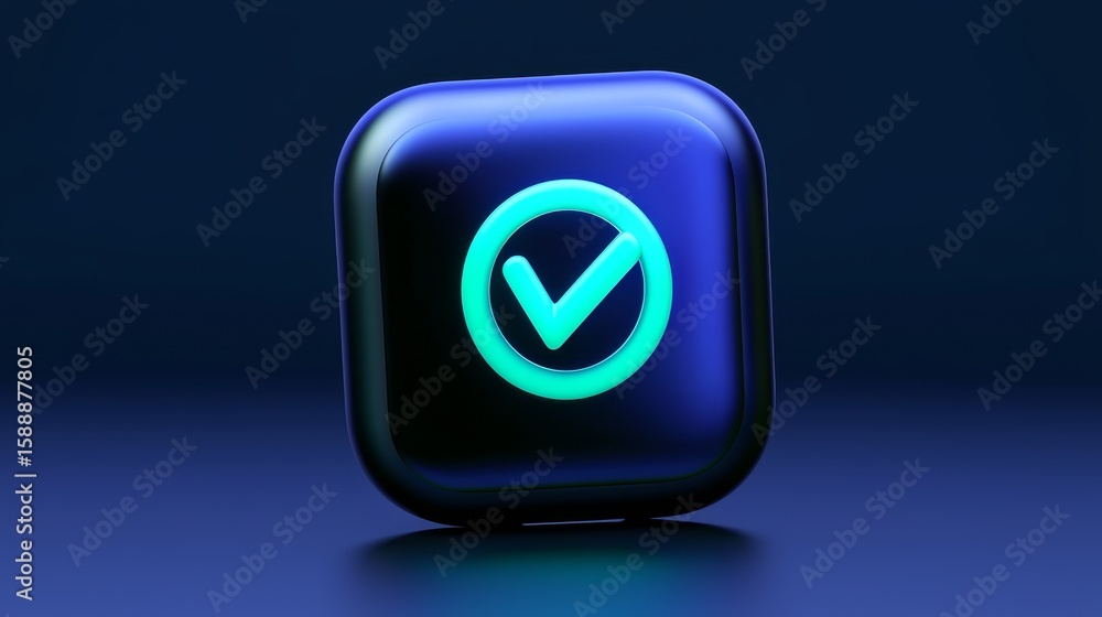 Aufkleber detailed closeup of mobile app icon exploring modern interface design and user experience