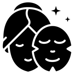 Face Mask glyph icon