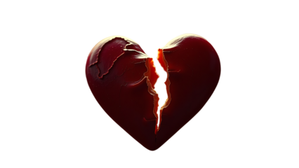 Isolated Broken Heart