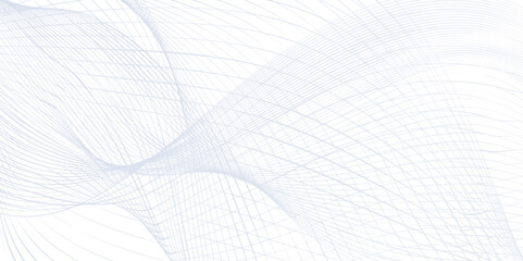 Abstract background with waves. modern background with multi wavy lines and particles, black line for product presentation, cover and design related works. Vector modern wave line smooth and particle  © Sofiqul