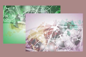 unique creative colorful geometric background