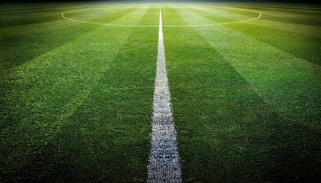 football field turf background full frame