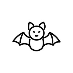 vampire icon vector, line style icon