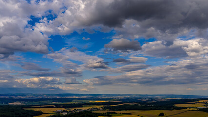 clouds in the sky