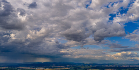 clouds in the sky