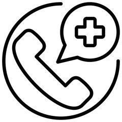 Obraz premium Emergency Kit Icon