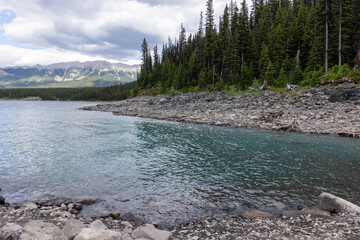 lake in the mountains