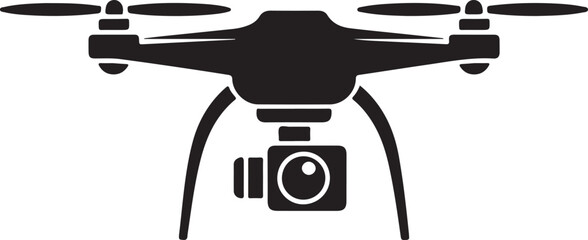 Flying Drone Silhouette Vector

Quadcopter Technology Illustration

Remote-Controlled Drone Design

Modern Drone in Flight Graphic

Aerial Drone Silhouette Art