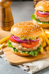 Homemade Healthy Turkey Burgers